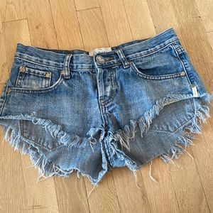 One Teaspoon Bonitas Jean Shorts Size 25